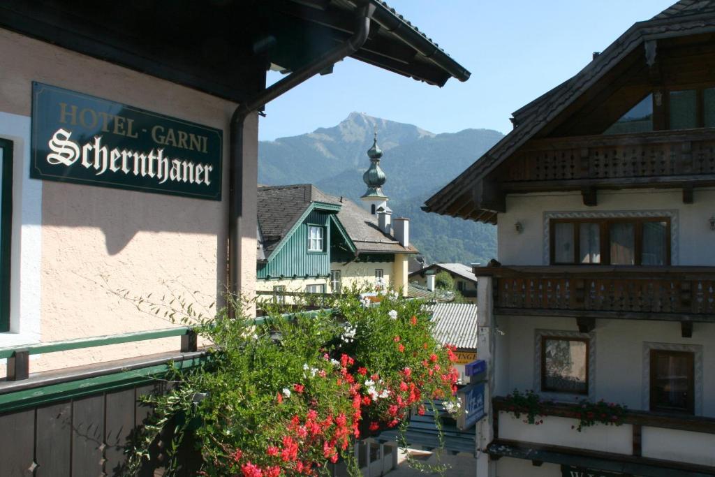 Hotel-Garni Schernthaner Sankt Gilgen Exterior foto
