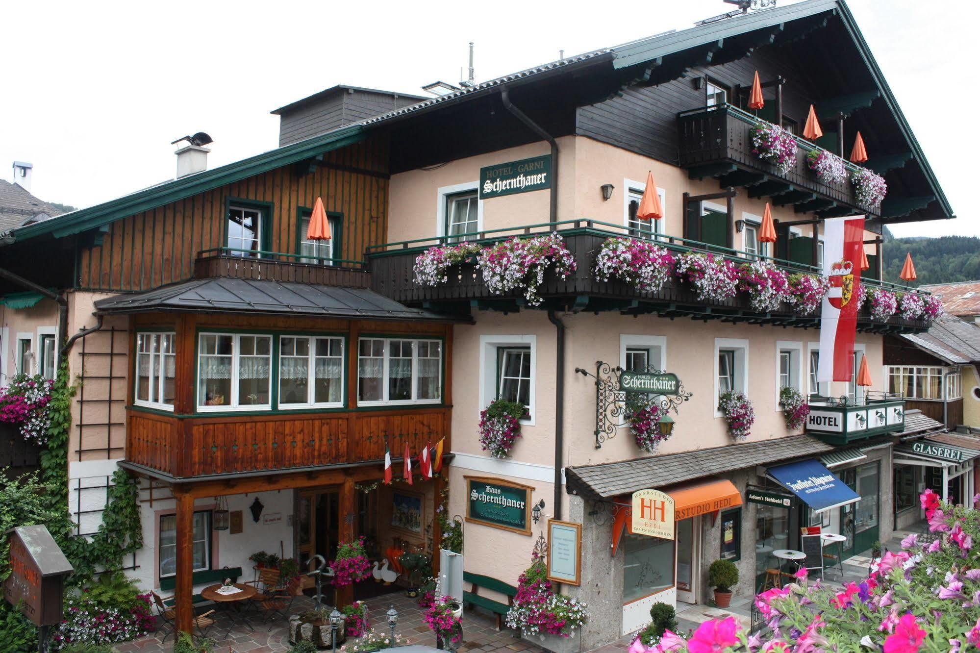 Hotel-Garni Schernthaner Sankt Gilgen Exterior foto